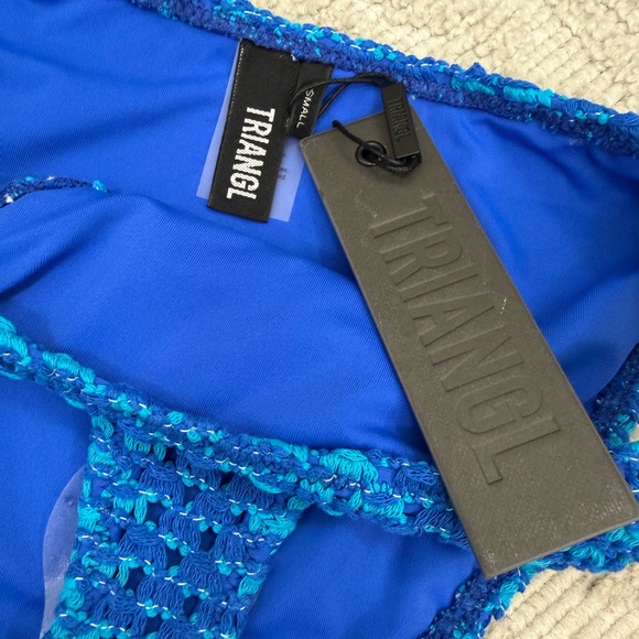 NWT Triangl Mica Nayarit Blue Bikini - Picture 7 of 8